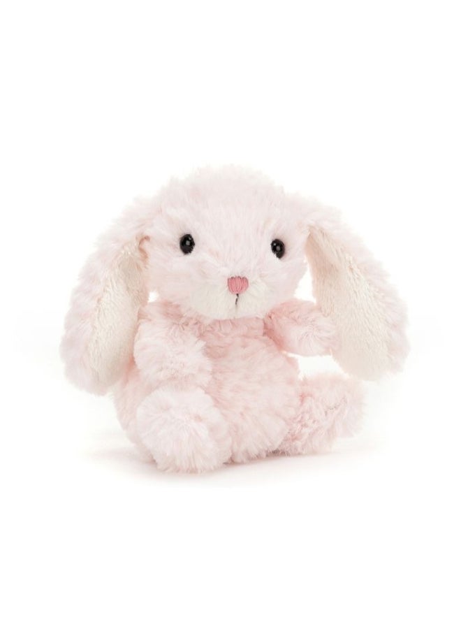 Jellycat أرنب لذيذ بلون وردي باهت - لعبة قماشية ناعمة مع آذان مرنة، حيوان محشو لطيف للأطفال، هدايا وديكور حضانة - Image 2